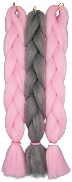 Zöpfchen pink rosa